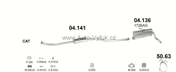 PEUGEOT PARTNER 1.6 VAN 0/2001-9/2003 1587ccm 81kW kat.