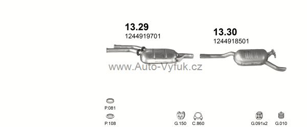 MERCEDES E220 - W124 2.2 SEDAN 10/1992-5/1995 2199ccm 110kW kat.