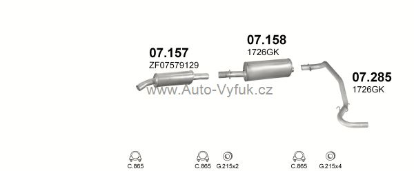 CITROEN C25 1.9 D BUS 0/1988-0/1994 1905ccm 57kW