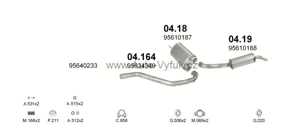 CITROEN BX 1.9 LIFTBACK 7/1987-0/1992 1905ccm 117kW