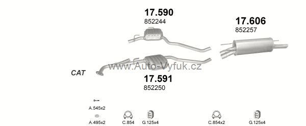 OPEL OMEGA B 2.2 SEDAN 6/1999-7/2003 2198ccm 106kW kat.