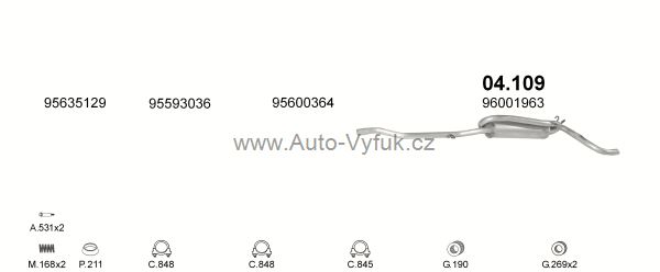 CITROEN C15 1.4 VAN 7/1986-5/1988 1360ccm kW