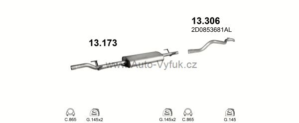 MERCEDES SPRINTER 2.2 D BUS 4/2000-0/0 2148ccm 60kW kat.