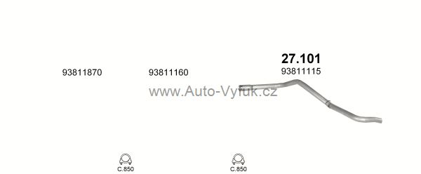 IVECO DAILY 2.5 D 0/1989-0/1992 2499ccm 68kW