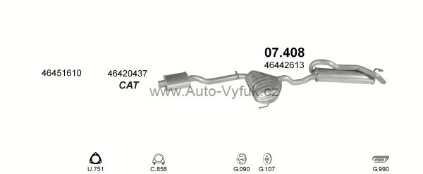 FIAT MAREA 1.8 SEDAN, KOMBI 10/1996-12/2001 1747ccm 83kW kat.