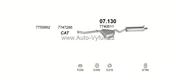 FIAT TIPO 1.9 D HATCHBACK 3/1993-0/1996 1929ccm 66kW kat.