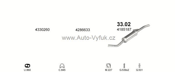 FIAT 128 1.3 COUPE 0/1968-0/1982 1290ccm 44kW