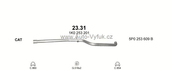 SEAT ALTEA 1.9 D 4/2004-3/2005 1896ccm 77kW kat.