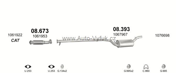 FORD FOCUS 1.8 D SEDAN 1/1999-12/1999 1753ccm 65kW kat.