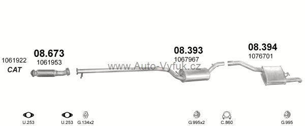 FORD FOCUS 1.8 D KOMBI 1/1999-12/1999 1753ccm 65kW kat.