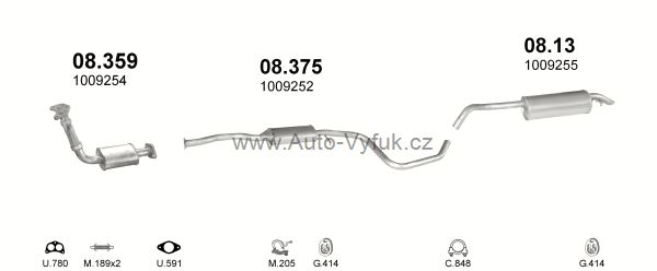 FORD ORION 1.8 D SEDAN 10/1990-8/1993 1753ccm 44kW