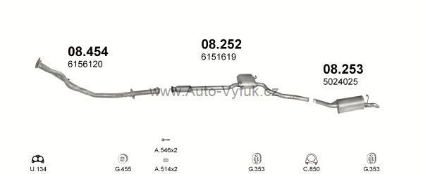 FORD SCORPIO 2.0 HATCHBACK 0/1985-12/1989 1993ccm 77kW