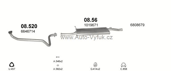 FORD TRANSIT 2.5 D BUS 8/1991-7/1994 2496ccm 51kW