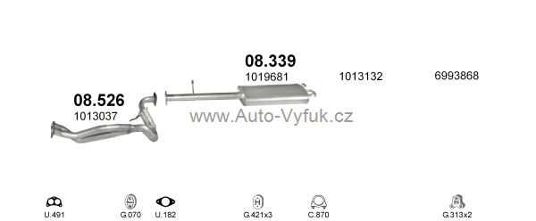 FORD TRANSIT 2.5 D BUS 9/1994-7/1996 2496ccm 56kW