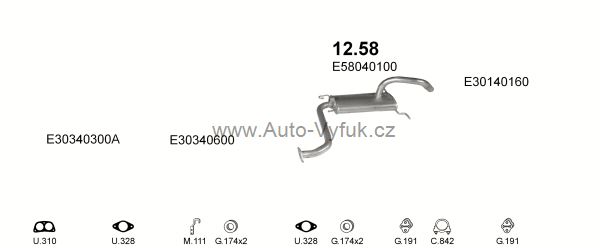 MAZDA 323 1.1 LIFTBACK 0/1980-6/1985 1071ccm 44kW