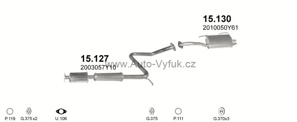 NISSAN SUNNY 1.6 COUPE 4/1991-0/1992 1597ccm 70kW