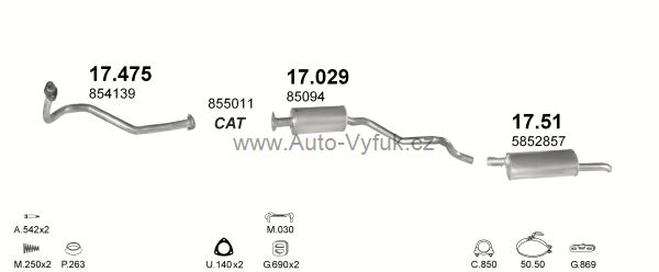 OPEL KADETT E 1.3 KOMBI 9/1984-0/1991 1297ccm 44kW kat.