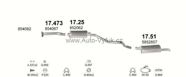 OPEL KADETT E 2.0 KOMBI 0/1986-0/1991 1998ccm 85kW