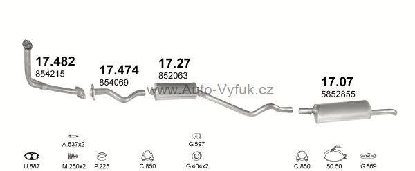 OPEL KADETT E 1.6 D HATCHBACK 12/1985-8/1986 1598ccm 40kW