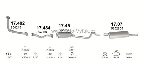 OPEL KADETT E 1.6 D HATCHBACK 9/1986-0/1989 1598ccm 40kW