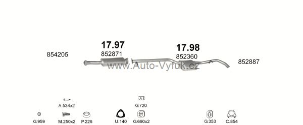 OPEL VECTRA A 2.0 SEDAN 2/1989-10/1992 1998ccm 110kW