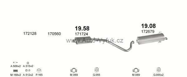 PEUGEOT 306 1.8 HATCHBACK 4/1993-2/1997 1769ccm 44kW