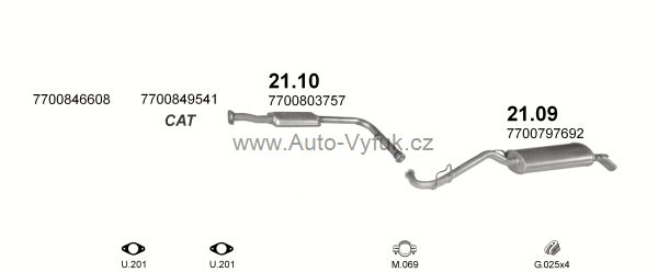 RENAULT CLIO 1.2 HATCHBACK 7/1994-8/1998 1149ccm 44kW kat.