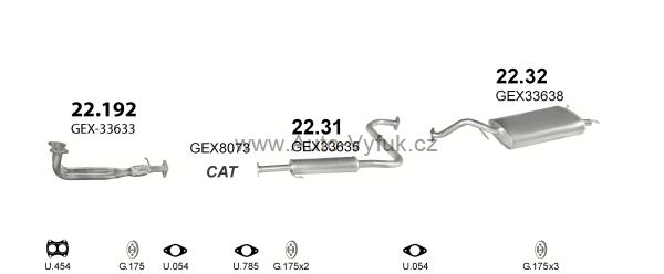 ROVER 216 1.6 HATCHBACK 11/1995-11/1999 1588ccm 82kW kat.