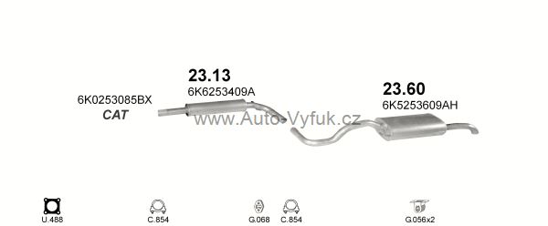 SEAT CORDOBA 1.8 SEDAN 7/1996-4/1999 1781ccm 66kW kat.