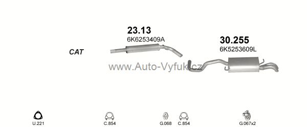 SEAT CORDOBA 1.9 D SEDAN 4/1997-4/1999 1896ccm 47kW kat.