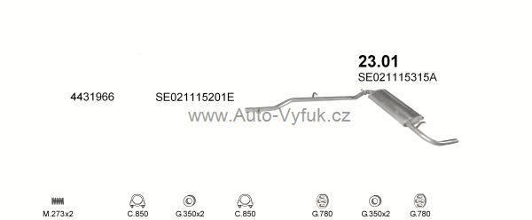 SEAT IBIZA 1.7 D HATCHBACK 0/1984-6/1989 1714ccm 40kW