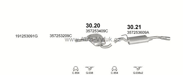 VOLKSWAGEN PASSAT 1.8 SEDAN, KOMBI 4/1988-7/1990 1781ccm 82kW