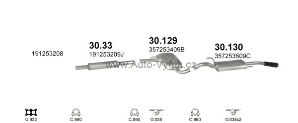 VOLKSWAGEN PASSAT 1.8 SEDAN, KOMBI 4/1988-7/1990 1781ccm 100kW