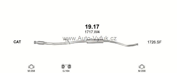 PEUGEOT 206 1.4 HATCHBACK 11/2003-0/2006 1360ccm 66kW kat.