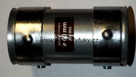 Trubková spojka 265-955 pro průměry trubek 60mm - Kliknutím na obrázek zavřete