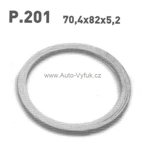 Těsnící kroužek / P.201 / T-708 / 256-708 - Kliknutím na obrázek zavřete