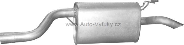 Výfuk koncový LANCIA YPSILON 1.3 10/2004-11/2005 1251ccm 51kW kat. Výfuk koncový LANCIA YPSILON 1.3 10/2004-11/2005 1251ccm 51kW kat.