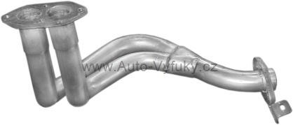 Výfuk střední OPEL VECTRA A 1.6 SEDAN 1/1994-10/1995 1598ccm 55kW kat.