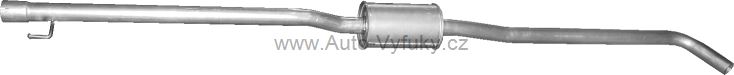 Výfuk střední ROVER 75 1.8 SEDAN 4/1999-0/2005 1796ccm 87kW kat. Výfuk střední ROVER 75 1.8 SEDAN 4/1999-0/2005 1796ccm 87kW kat.