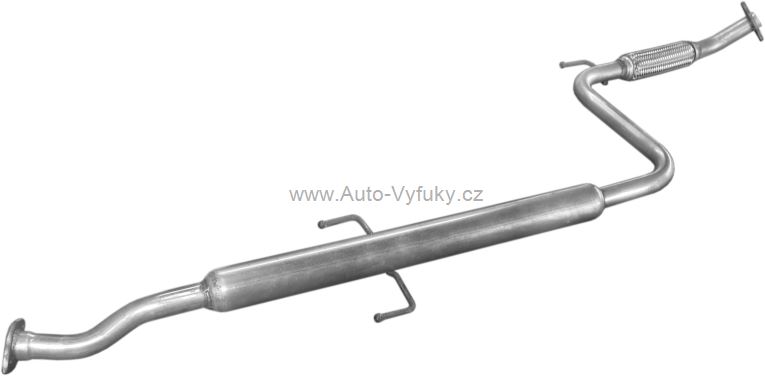 Výfuk střední TOYOTA COROLLA 1.8 D HATCHBACK 5/1987-5/1992 1839ccm 47kW