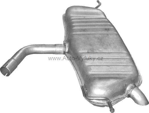 Výfuk střední VOLKSWAGEN PASSAT 2.3 SEDAN, KOMBI 1/1981-2/1988 2226ccm 100kW - Kliknutím na obrázek zavřete