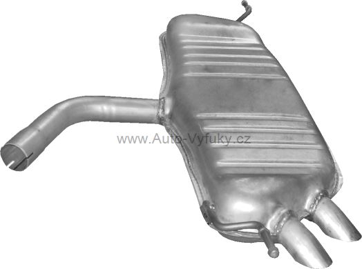 Výfuk koncový VOLKSWAGEN GOLF V 1.9 D 10/2003-11/2008 1896ccm 66-77kW kat. - Kliknutím na obrázek zavřete