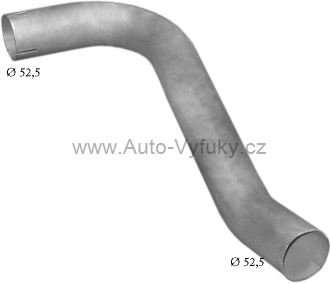 trubka spojovací MERCEDES 19-33 T 3025/3028/3228 0/0-0/0 ccm kW