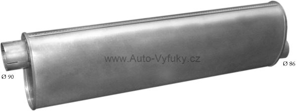 tlumič MERCEDES 6-9 T 817 F 0/0-0/0 ccm kW