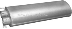 tlumič MAN M90 6.6 Skříňový (Rigid) 1/1989-5/1990 6596ccm 137kW