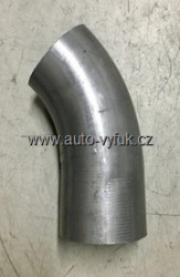 Koleno výfuková trubka 45° průměr 60mm