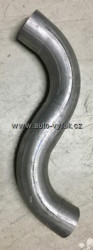 Koleno dvojité (S) výfuková trubka 2x 90° průměr 55mm