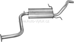 Tlumič koncový Mazda 323 85-89 1.1-1.5/1.7D