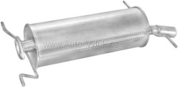 Tlumič koncový Mazda 626 89-91 2.0D SDN/HB
