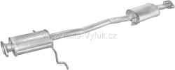 Tlumič střední Mazda 323 85-92 1.1/1.3/1.5 SDN/HB/kombi